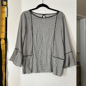 Printed Loft Blouse